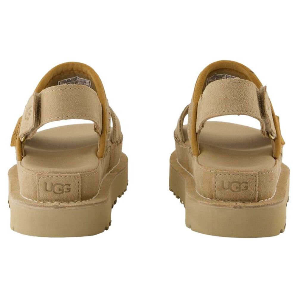 W Goldenstar Regenerate Sandals - UGG - Leather - Beige - Picture 3 of 3